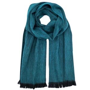 NWOT Shupaca Alpaca Scarf - Midnight Turquoise